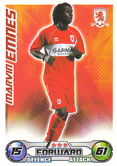 Marvin Emnes Middlesbrough 2008/09 Topps Match Attax #210